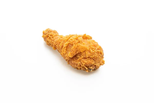 Fried Chicken Isolated White Background — Stock Photo, Image