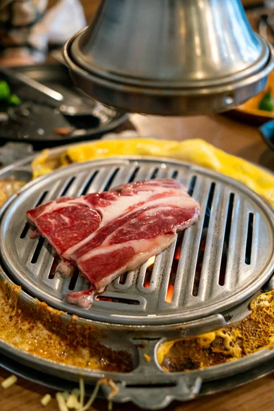 Grilled Pork Beef Meat Korean Style Korean Bbq — Stock Photo, Image