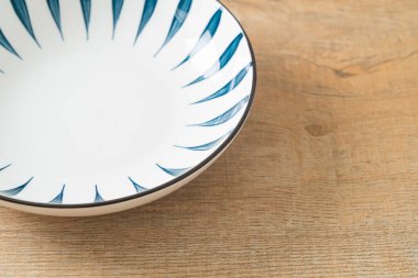 boş güzel ve eski seramik plaka kopya alanı ile