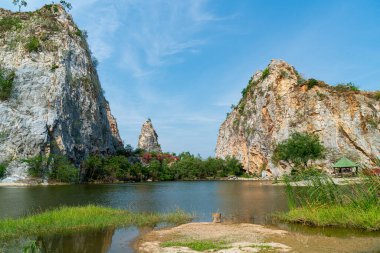 Tayland, Ratchaburi 'deki Khao Gnu Taş Parkı