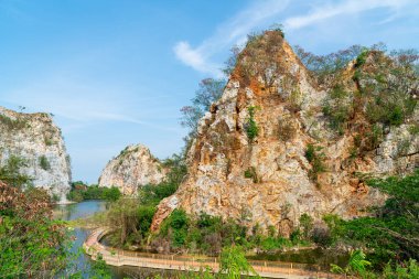 Tayland, Ratchaburi 'deki Khao Gnu Taş Parkı