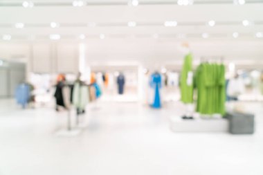 Soyut bulanık lüks alışveriş merkezi ve arka plan için perakende mağazası