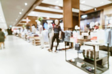 Soyut bulanık lüks alışveriş merkezi ve arka plan için perakende mağazası