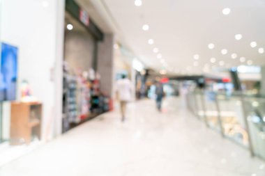 Soyut bulanık lüks alışveriş merkezi ve arka plan için perakende mağazası