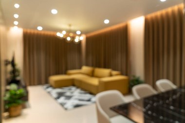 soyut bulanık modern ve lüks arka plan oturma odası