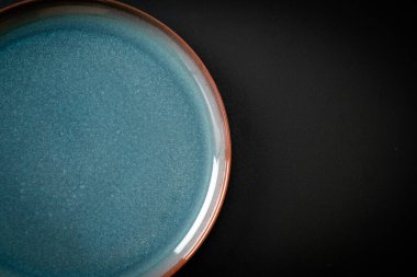 boş güzel ve eski seramik plaka kopya alanı ile