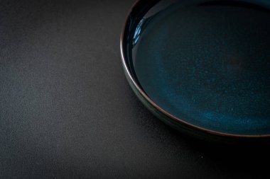 boş güzel ve eski seramik plaka kopya alanı ile