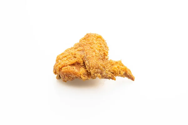 Pollo Frito Aislado Sobre Fondo Blanco — Foto de Stock