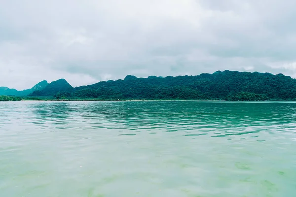 Trebru Talet Bay Khanom Nakhon Sri Thammarat Turistmål Thailand – stockfoto