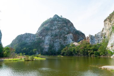Tayland, Ratchaburi 'deki Khao Gnu Taş Parkı