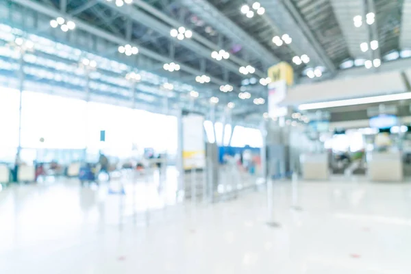 Abstract Blur Defocused Airport Terminal Background — Stock Photo, Image