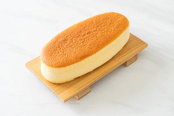 Торт Легким Сыром Японском Стиле — стоковое фото