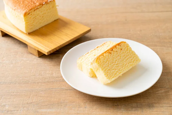 Light Cheese Cake Japanese Style — Fotografia de Stock