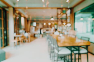 soyut bulanık kafeterya ve restoran arka plan ve duvar kağıdı için