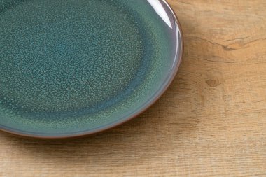 boş güzel ve eski seramik plaka kopya alanı ile