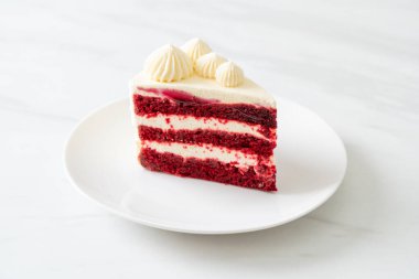 red velvet cake with cream cheese layer