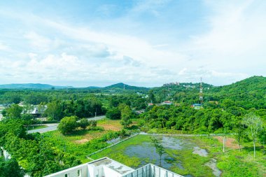 beautiful mountain hill at Chanthaburi in Thailand