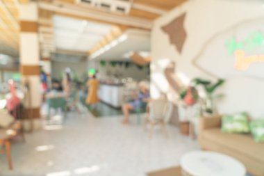 soyut bulanık kafeterya ve restoran arka plan ve duvar kağıdı için