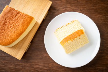 light cheese cake in Japanese style