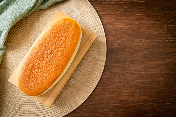 Light Cheese Cake Japanese Style — Stock fotografie