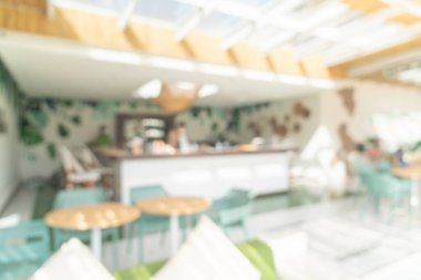 soyut bulanık kafeterya ve restoran arka plan ve duvar kağıdı için