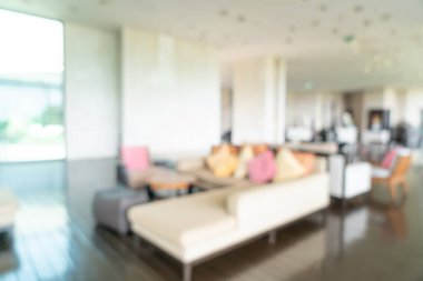 Özgeçmiş için soyut bulanık lüks otel lobisi