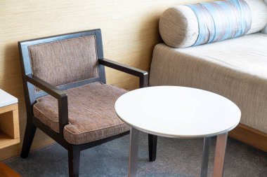 empty chair decorate in a room