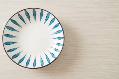 boş güzel ve eski seramik plaka kopya alanı ile