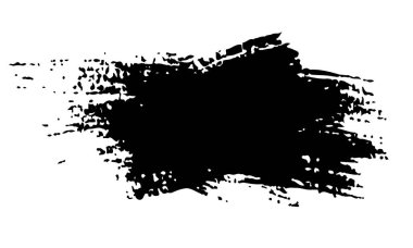 Alıntı Vektörü Soyut Grunge Fırça El deseni Siyah Renk Taslak Basit Desen Beyaz Arkaplan Duvar Şeklinde izole