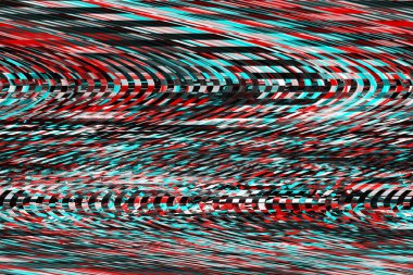 Glitch TV Gürültüsü Dijital Fotoğraf Arkaplanı Bilgisayar Ekran Hatası Fotoğraf ve Televizyon sinyalinin soyut tasarımı Veri bozunması ve gürültü