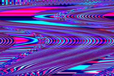 Arızalı evren arkaplan Eski TV ekran hatası Dijital piksel gürültü soyut tasarım Fotoğraf arıza televizyon sinyali arızası. Teknik sorun grunge duvar kağıdı. Renkli ses