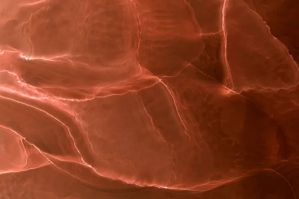 Abstrakt Röd Ocean Exoplanet Himmel Alkohol Bläck Bakgrund Lavaexplosion Scharlakansrött — Stockfoto