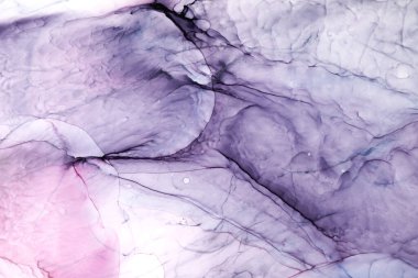 Soyut pembe gri suluboya arka plan. Boya lekeleri ve dalgalı su lekeleri, lüks sıvı sıvı sanat duvar kağıdı.