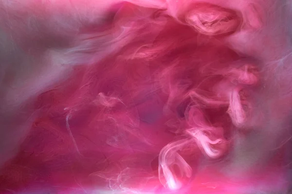Fondo Tinta Humo Rosa Niebla Colorida Mar Abstracto Remolino Toque — Foto de Stock