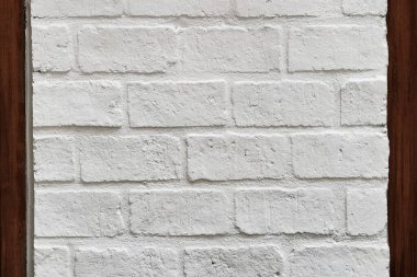 Beyaz tuğla duvar dokusu
