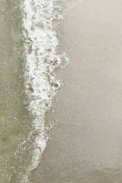 Meereswogen Sandstrand — Stockfoto