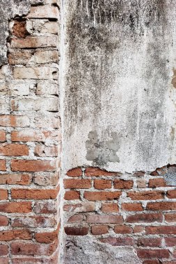 Tuğla duvarların dokusu     