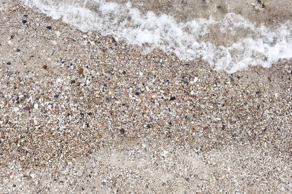 Vågen Havet Sandstranden — Stockfoto