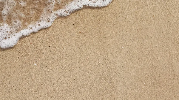 Meereswogen Sandstrand — Stockfoto