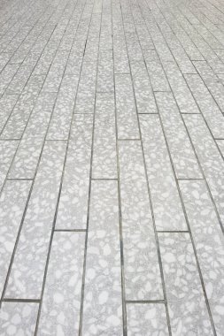 Arka plan için çizgili beton caddenin yüzeyi