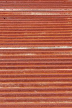 Eski çinko yüzey arkaplanı veya paslı teneke çatı arkaplanı