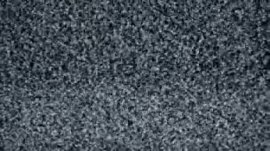 This Retro Television static was filmed using an old tube television set and a macro probe lens.