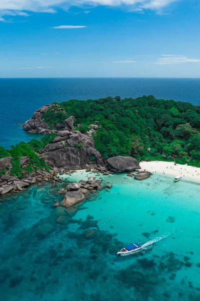 Similan Islands Archipelago Andaman Sea Coast Part Phang Nga Province Стоковое Изображение