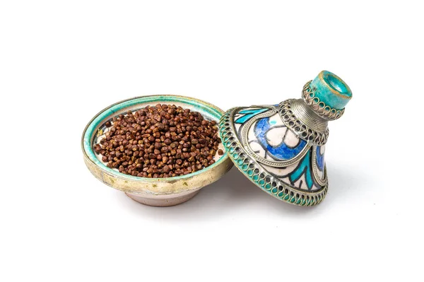 Chestnuts in a mini Moroccan tajine
