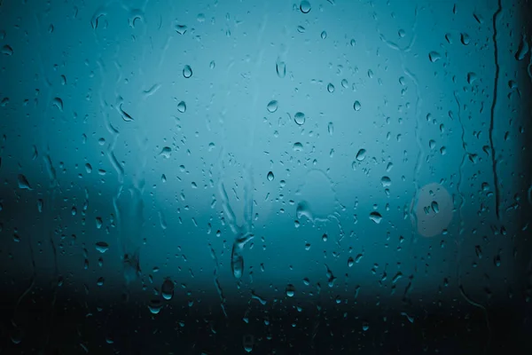Water Droplets Stuck Glass — Zdjęcie stockowe