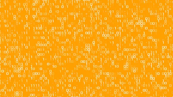 Proud Binárního Kódu Matice Obrazovce Čísla Počítačové Matice Koncept Kódování — Stockový vektor