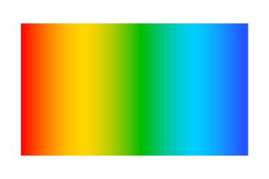 gradient rainbow pattern.Light spectrum, electromagnetic wavelength color. vector clipart