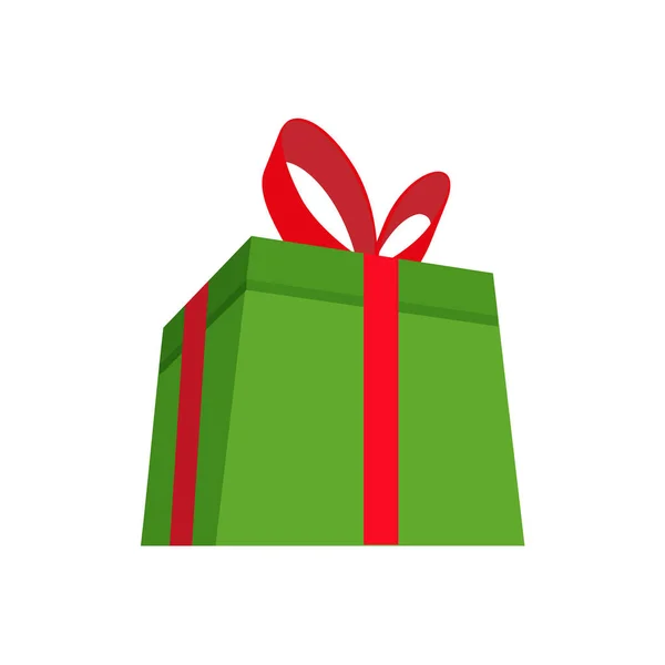 Πολλά Χριστουγεννιάτικα Δώρα Απομονωμένο Λευκό Φόντο Επίπεδο Στυλ Eps — Διανυσματικό Αρχείο