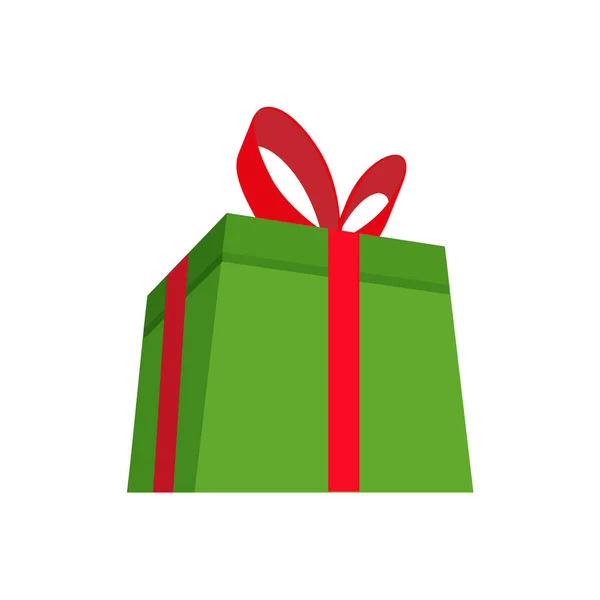 Muchos Regalos Navidad Aislado Sobre Fondo Blanco Estilo Plano Eps — Vector de stock