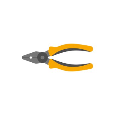 Kerpeten. Düz bir şekilde çalışma aracı illüstrasyonu. Eps 10